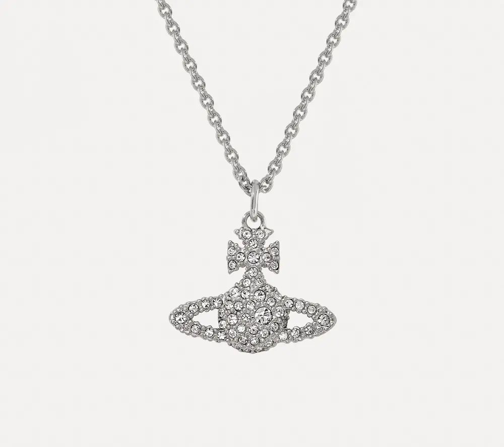 Alternative view of Vòng Cổ Vivienne Westwood Grace Bas Relief Pendant 'Silver' 63020092-02P116-CN