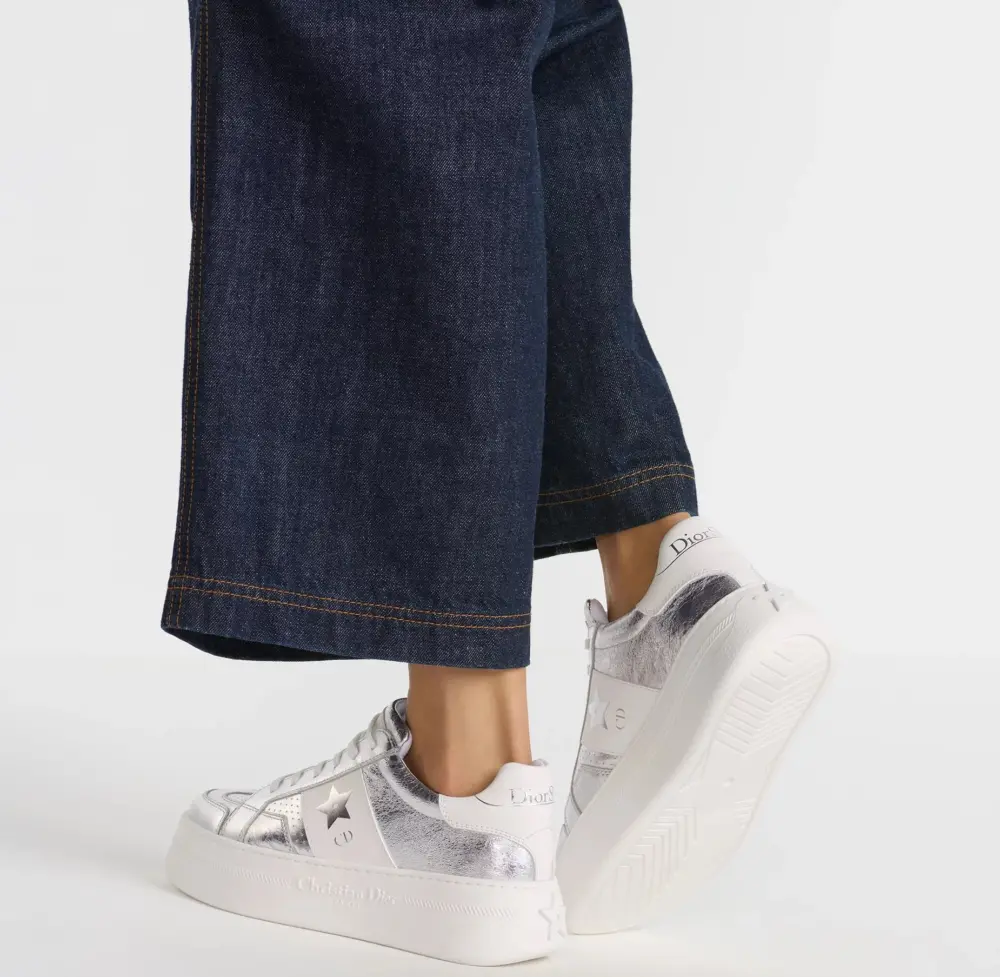 Giày Dior Star Platform Sneaker ‘Silver’ KCK426SLM-S46K - Ảnh 3