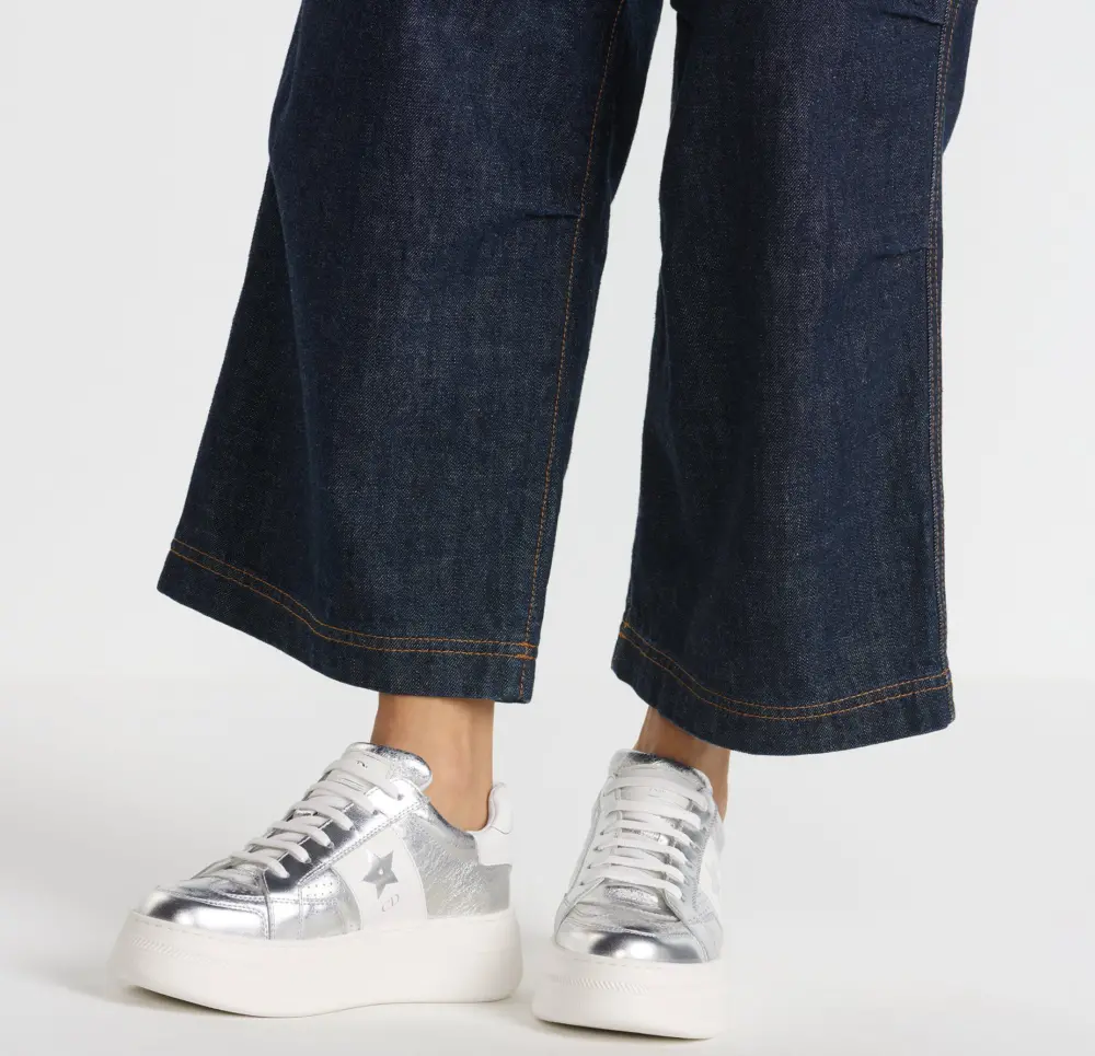 Giày Dior Star Platform Sneaker ‘Silver’ KCK426SLM-S46K - Ảnh 4
