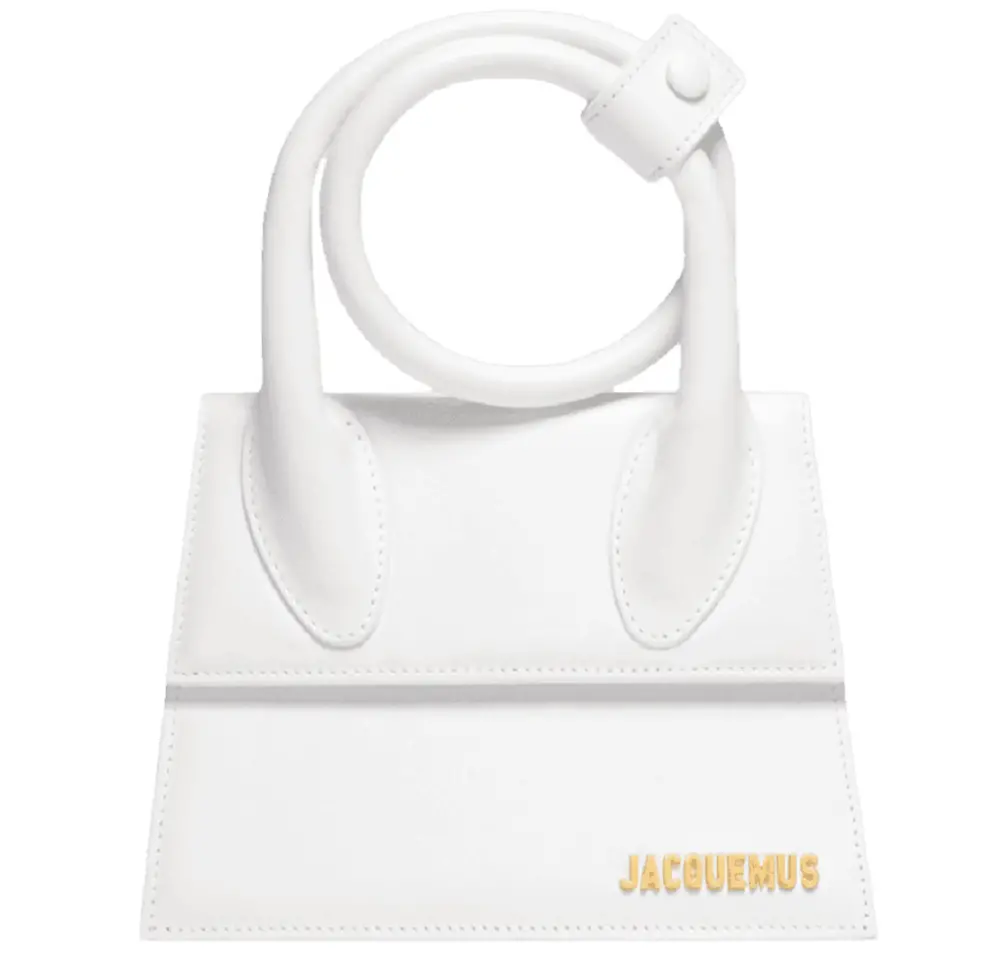 Túi Jacquemus Le Chiquito Noeud ‘White’ 213BA005-3000-100