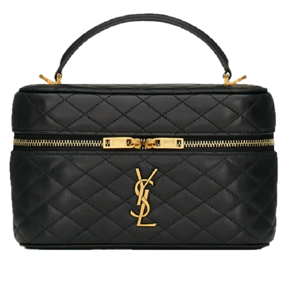 Túi Saint Laurent Gaby Vanity Bag ‘Black’ 7667311EL071000
