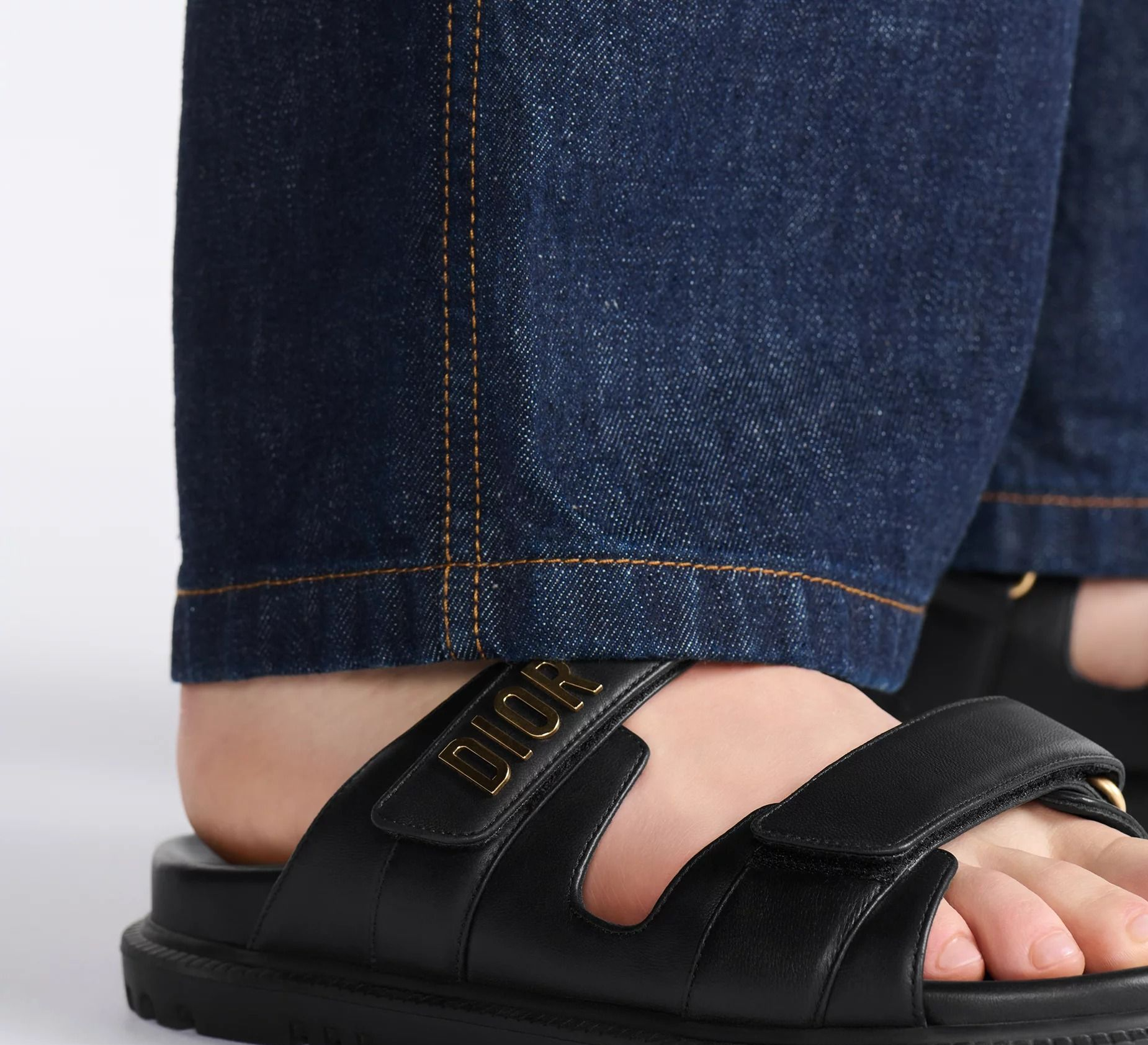 Alternative view of Dép Dior Dioract Slide ‘Black’ KCQ718LAB-S900