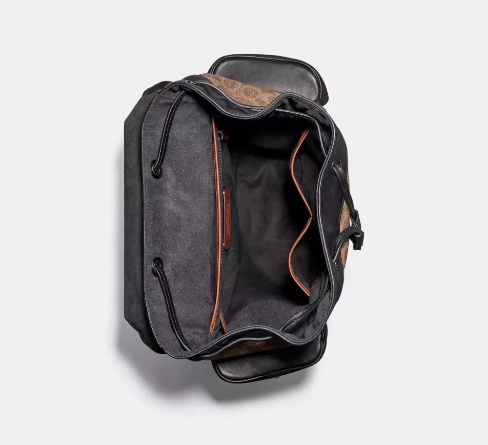 Balo Coach Hitch Backpack 'Brown' C1059-JIS2K - Ảnh 4
