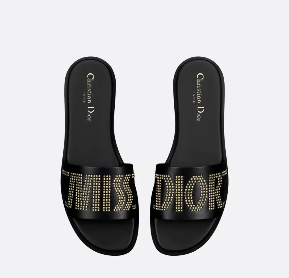 Dép Dior Dway Slide ‘Black’ KCO138CTU-S900 - Ảnh 3