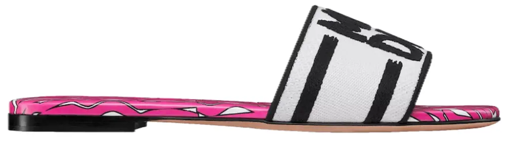 Dép Dior Dway Slide ‘Fuchsia’ KCO109EZO-S05F