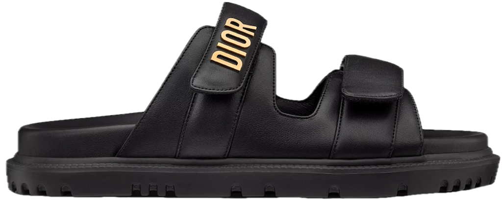Dép Dior Dioract Slide ‘Black’ KCQ718LAB-S900