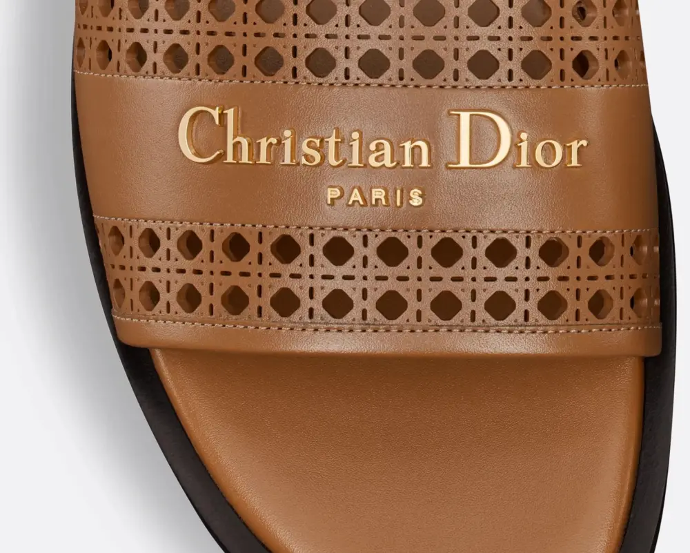 Alternative view of Dép Dior D-Lane Slide ‘Camel’ KCO157MLC-S43M