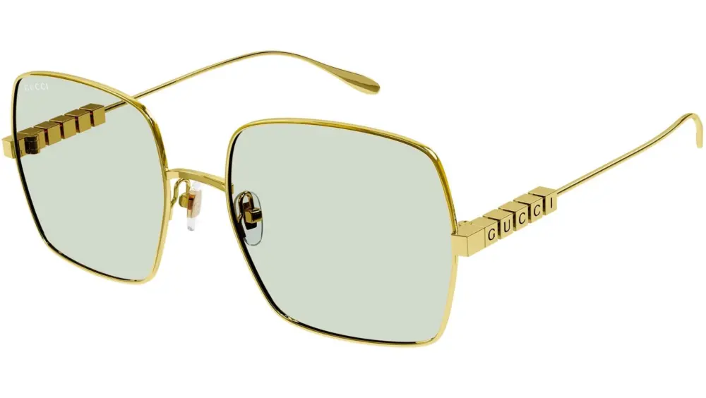 Kính Gucci Sunglasses ‘Shiny Gold’ GG1434S-003 - Ảnh 4