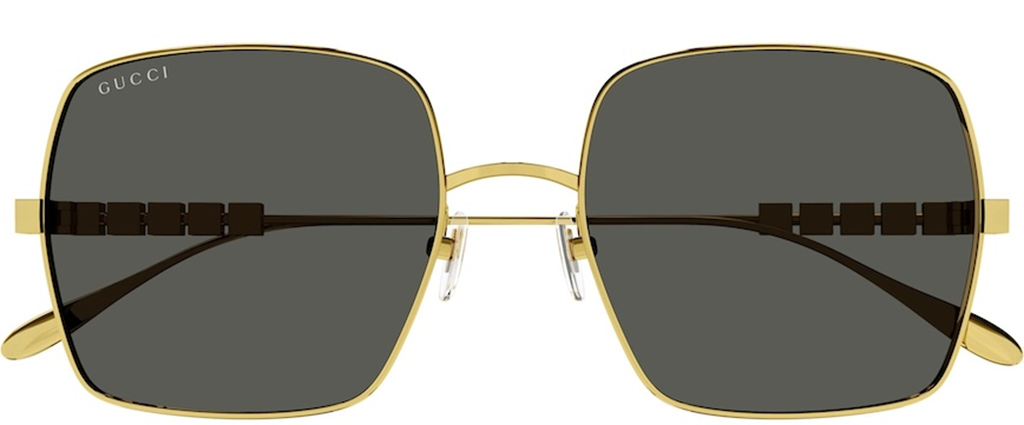 Kính Gucci Sunglasses 'Gold Black' GG1434S-001