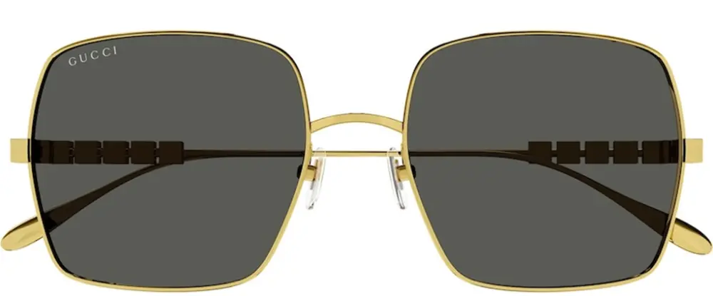 Kính Gucci Sunglasses 'Gold Black' GG1434S-001