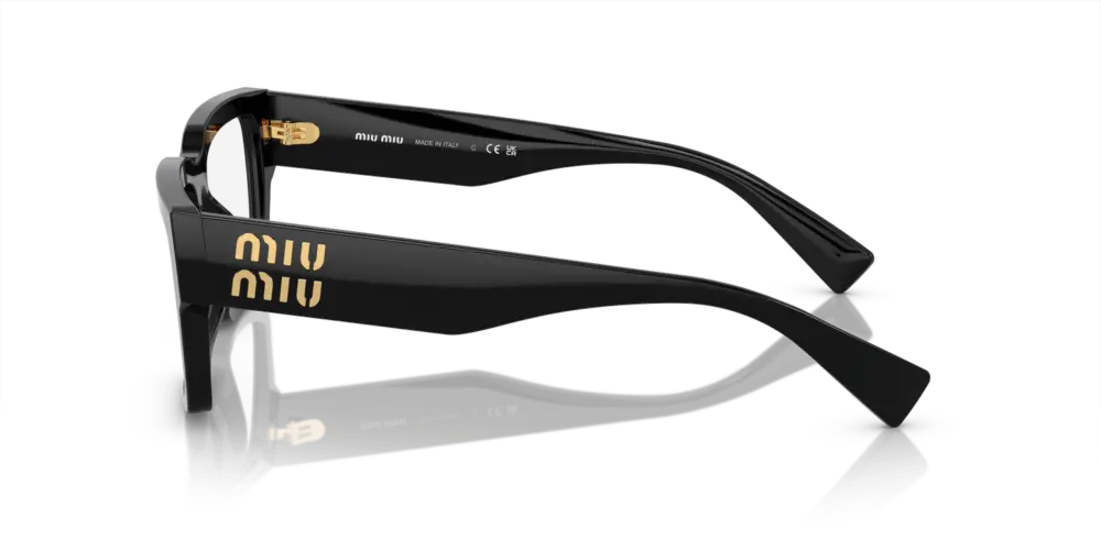 Alternative view of Kính Miu Miu Eyeglasses ‘Black’ MU-02XV-1AB1O1
