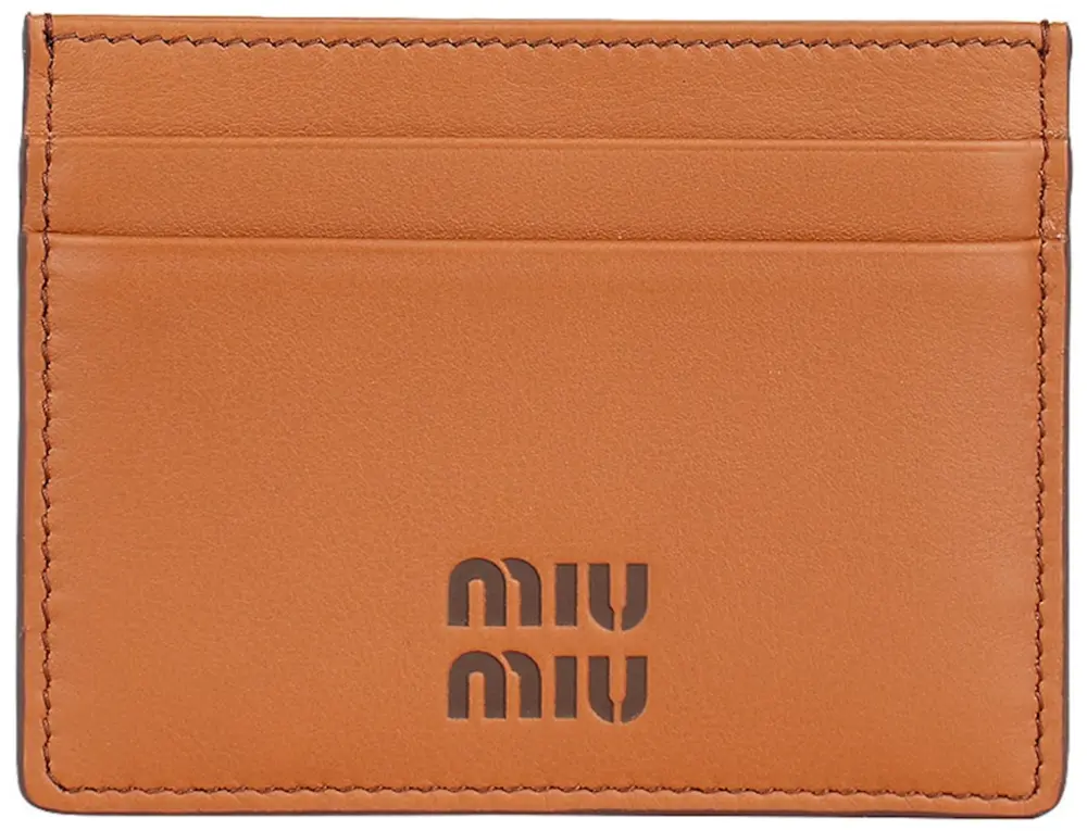 Ví Miu Miu Card Holder ‘Cognac’ 5MC076-2CSB-F0NQY