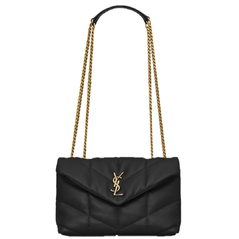 Túi Saint Laurent Toy Puffer ‘Black’ 7593371EL071000