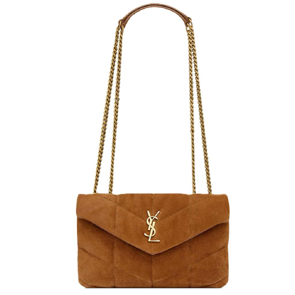 Túi Saint Laurent Toy Puffer ‘Camel’ 7593371U8072723