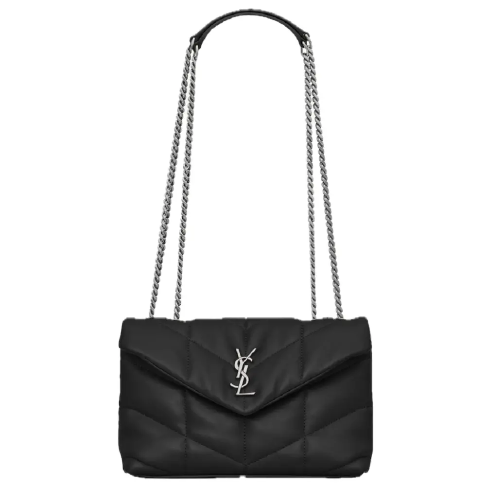 Túi Saint Laurent Toy Puffer ‘Black’ 7593371EL001000