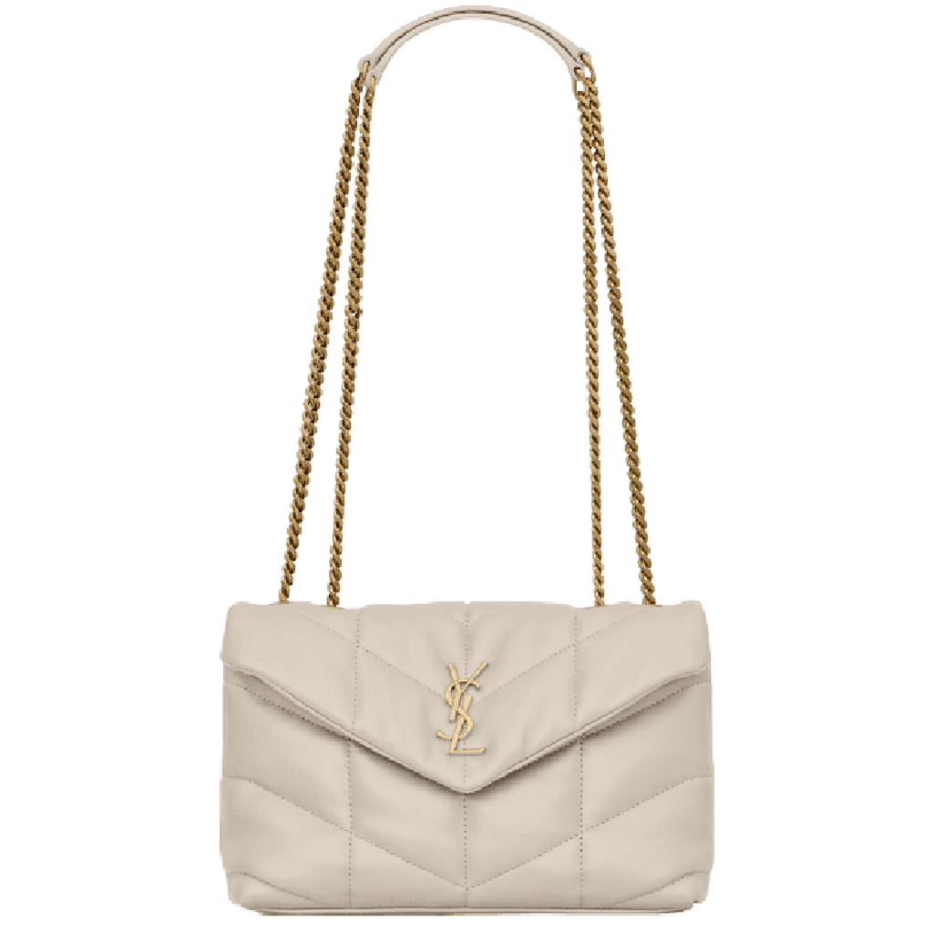 Túi Saint Laurent Toy Puffer ‘Blanc’ 7593371EL079207