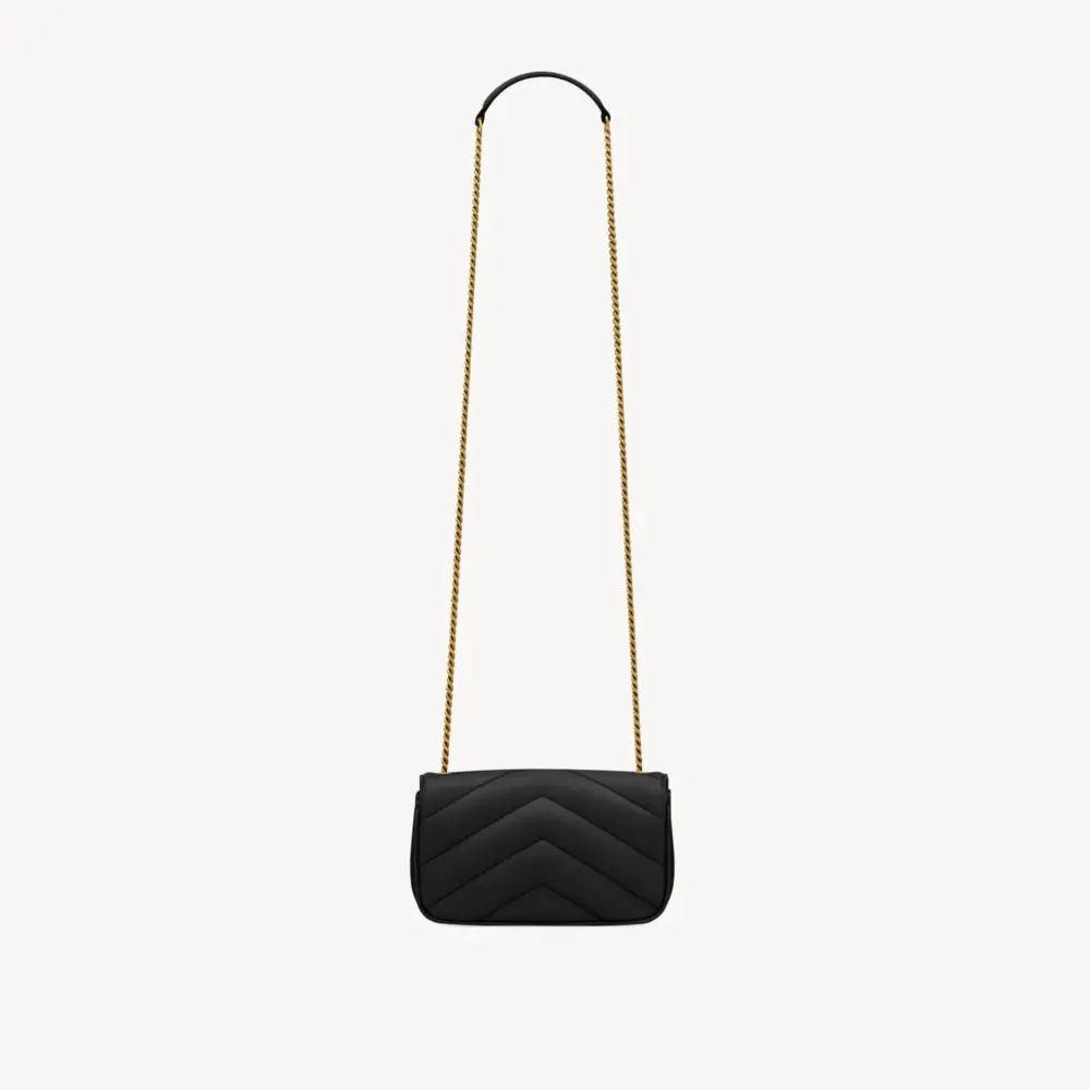 Alternative view of Túi Saint Laurent Loulou ‘Black’ 821749AAEAX1000