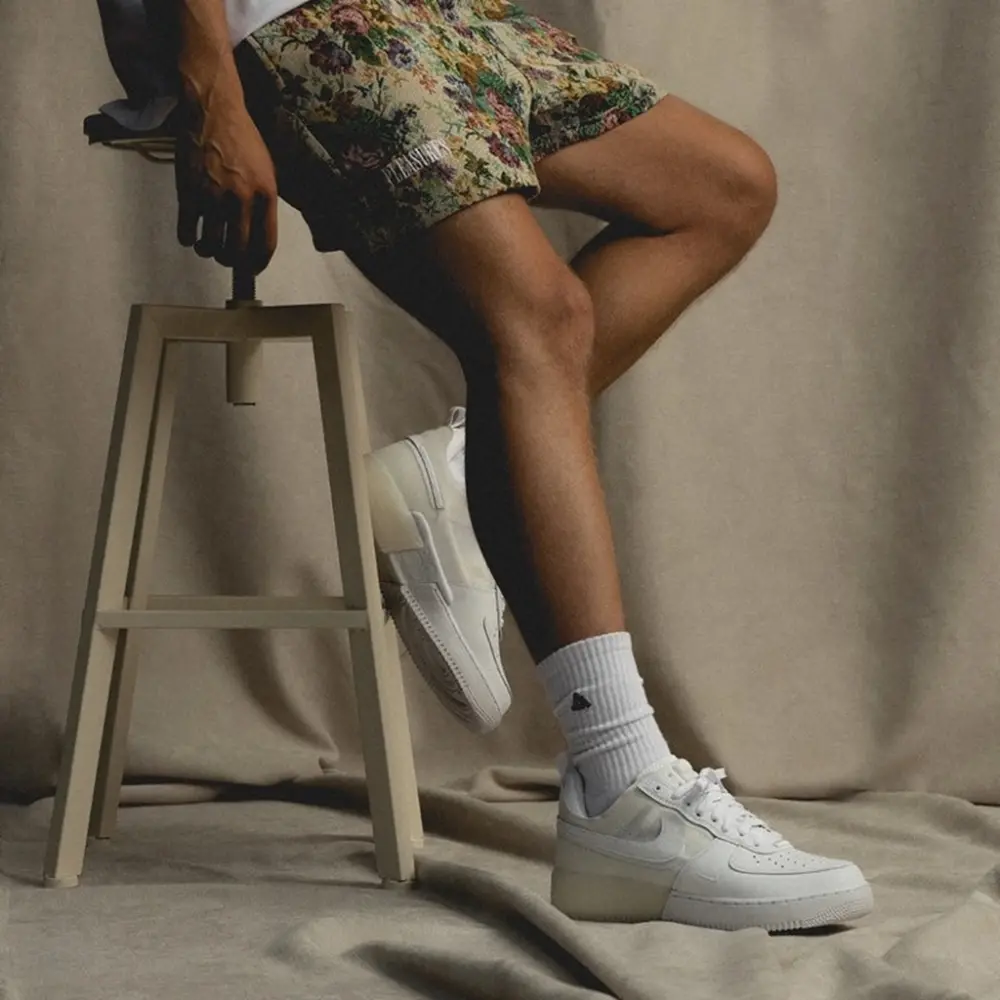 Alternative view of Giày Nike Air Force 1 React Photon Dust ‘Cream’ DM0573-100