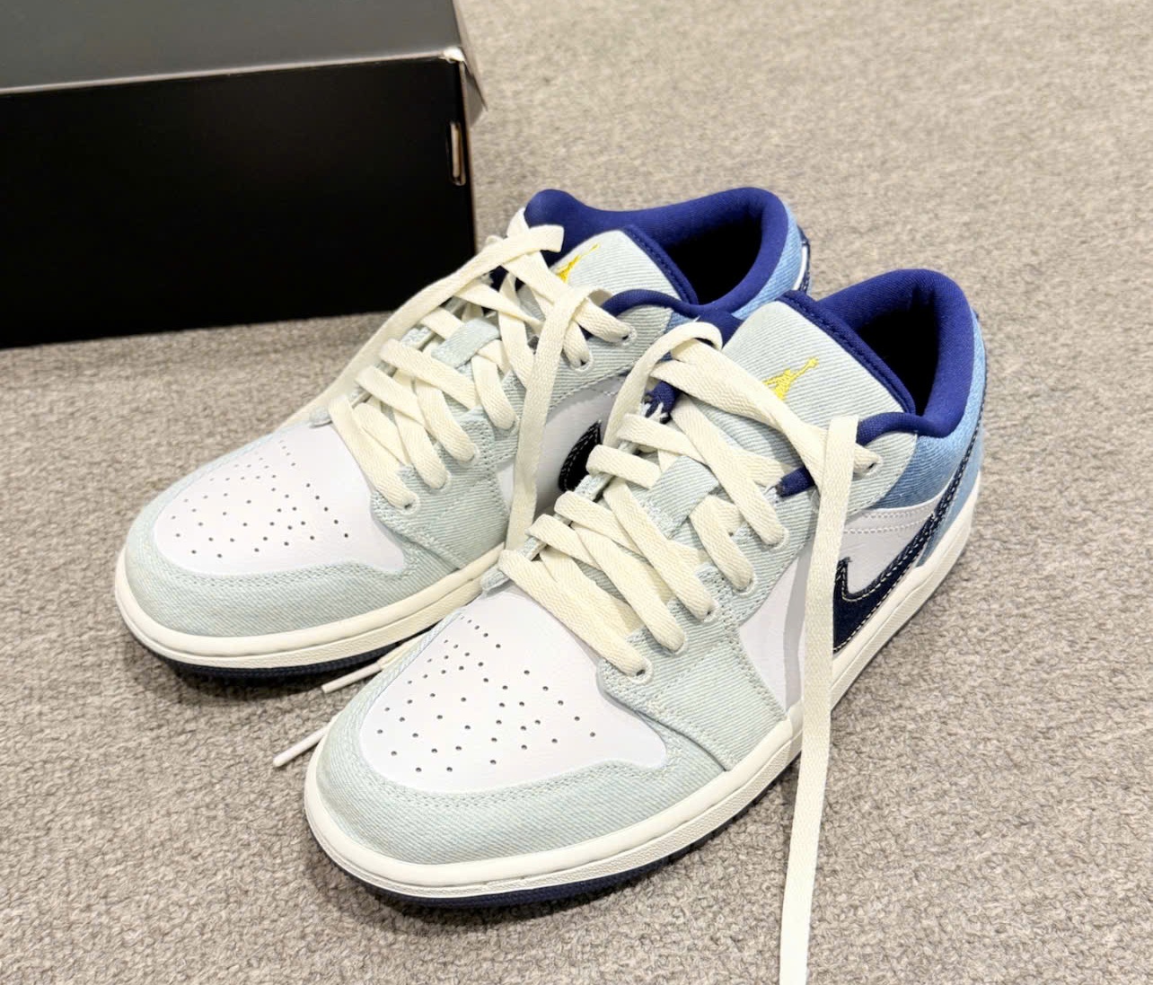 Giày Nike Air Jordan 1 Low SE ‘Light Denim’ IH0648-141 - Ảnh 6
