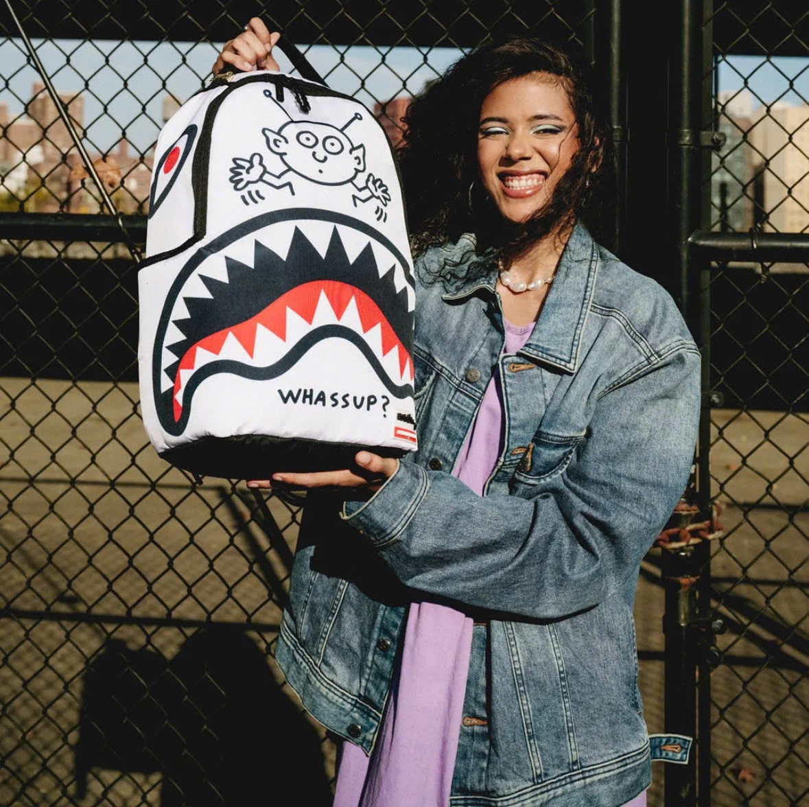 Balo Sprayground Logo ‘Whassup’ W1045759 - Ảnh 5