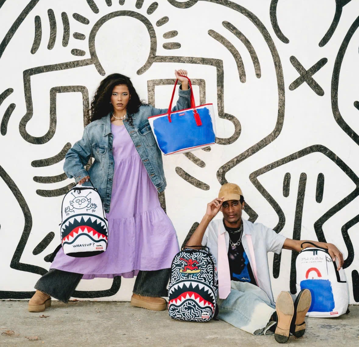 Balo Sprayground Logo ‘Whassup’ W1045759 - Ảnh 3