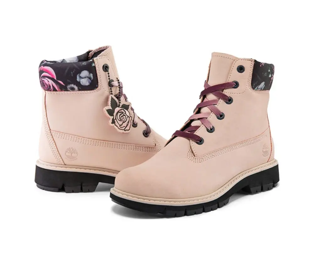 Alternative view of Giày Timberland Lucia Way 6 Inch Charm Waterproof ‘Light Pink’ A2HXBW
