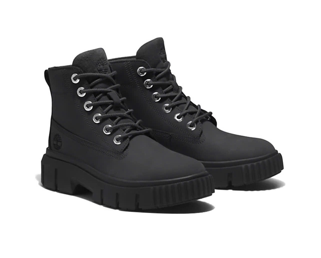 Giày Timberland Greyfield Leather ‘Black’ A5RNG001 - Ảnh 4