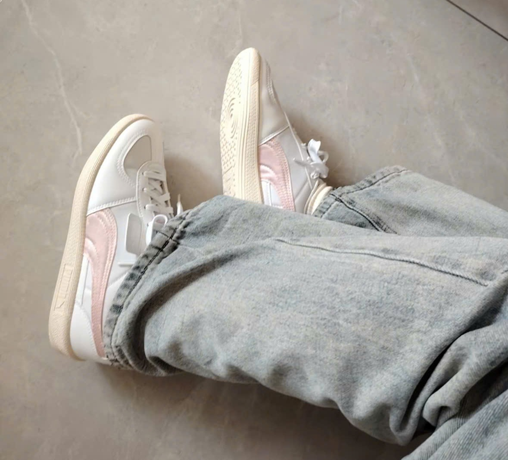 Giày Puma Palermo ‘White Pink’ 399342-02 - Ảnh 4