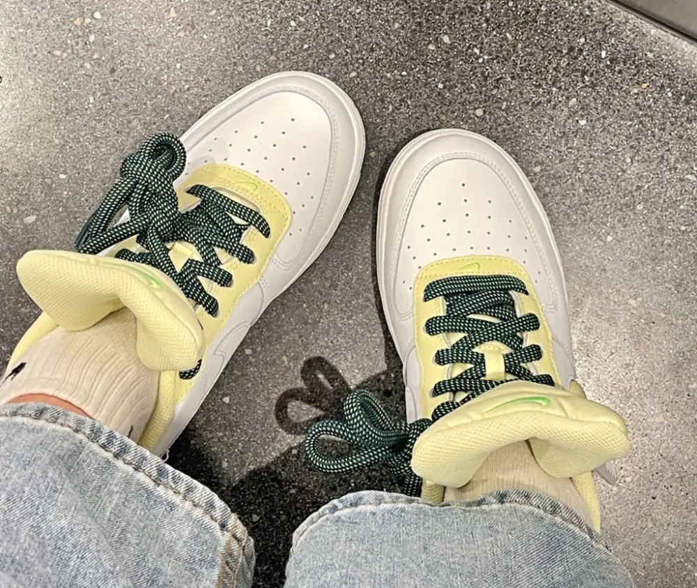 Giày Nike Air Force 1 Low GS ‘Padded Tongue’ FB7402-100 - Ảnh 5