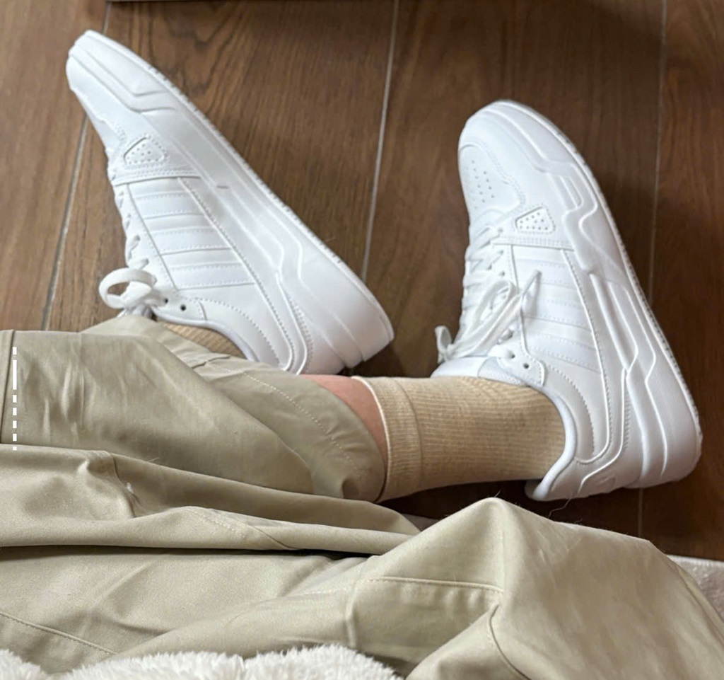 Giày adidas Lite Baller PU "All White" - JS4358 - Ảnh 3