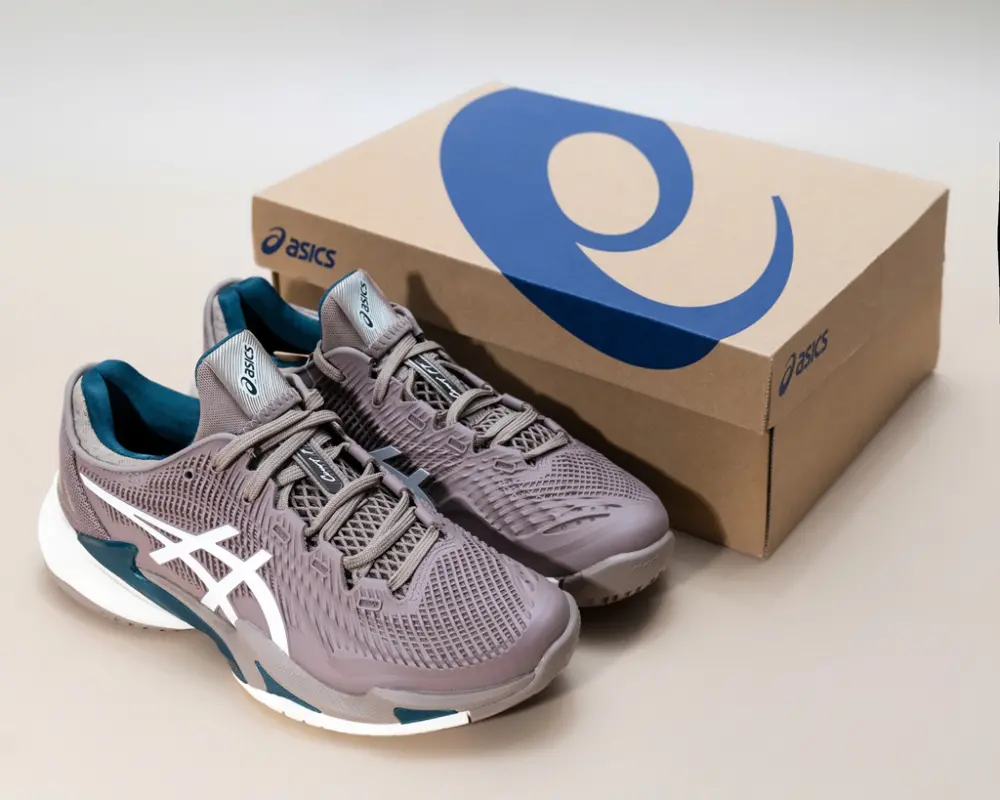 Giày Asics Court FF 3 'Taupe Grey' 1041A370-020 - Ảnh 3