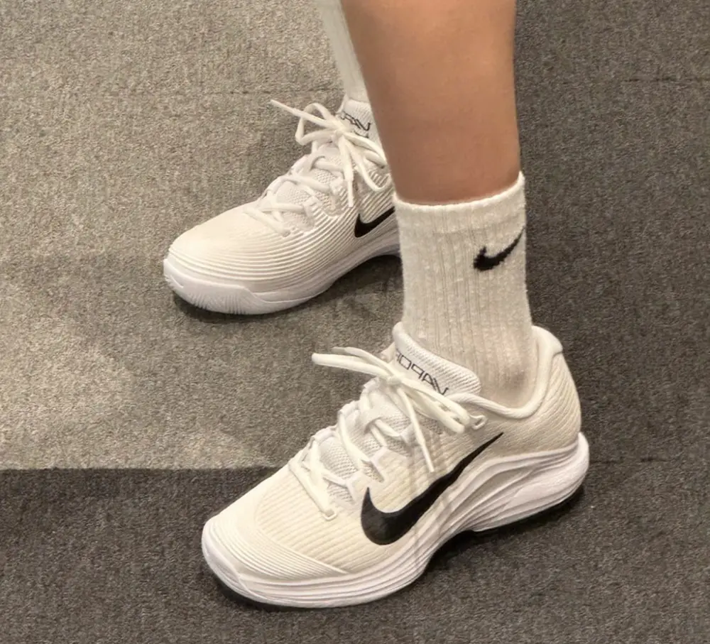 Giày Nike Court Air Zoom Vapor 12 HC ‘White’ FV5554-100 - Ảnh 4