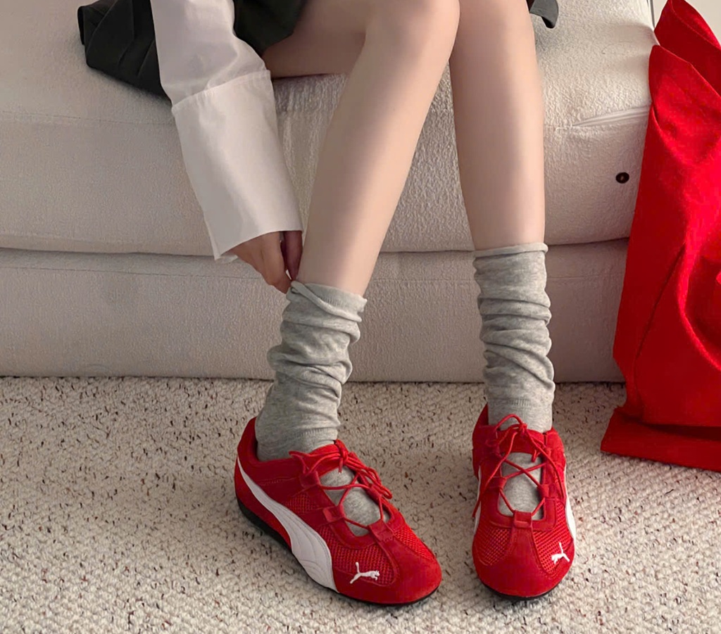 Alternative view of Giày PUMA Speedcat 'red' 403589-02