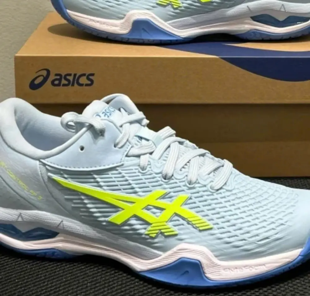 Giày Asics Court Control FF 3 'Light Blue' 1072A089-404 - Ảnh 6