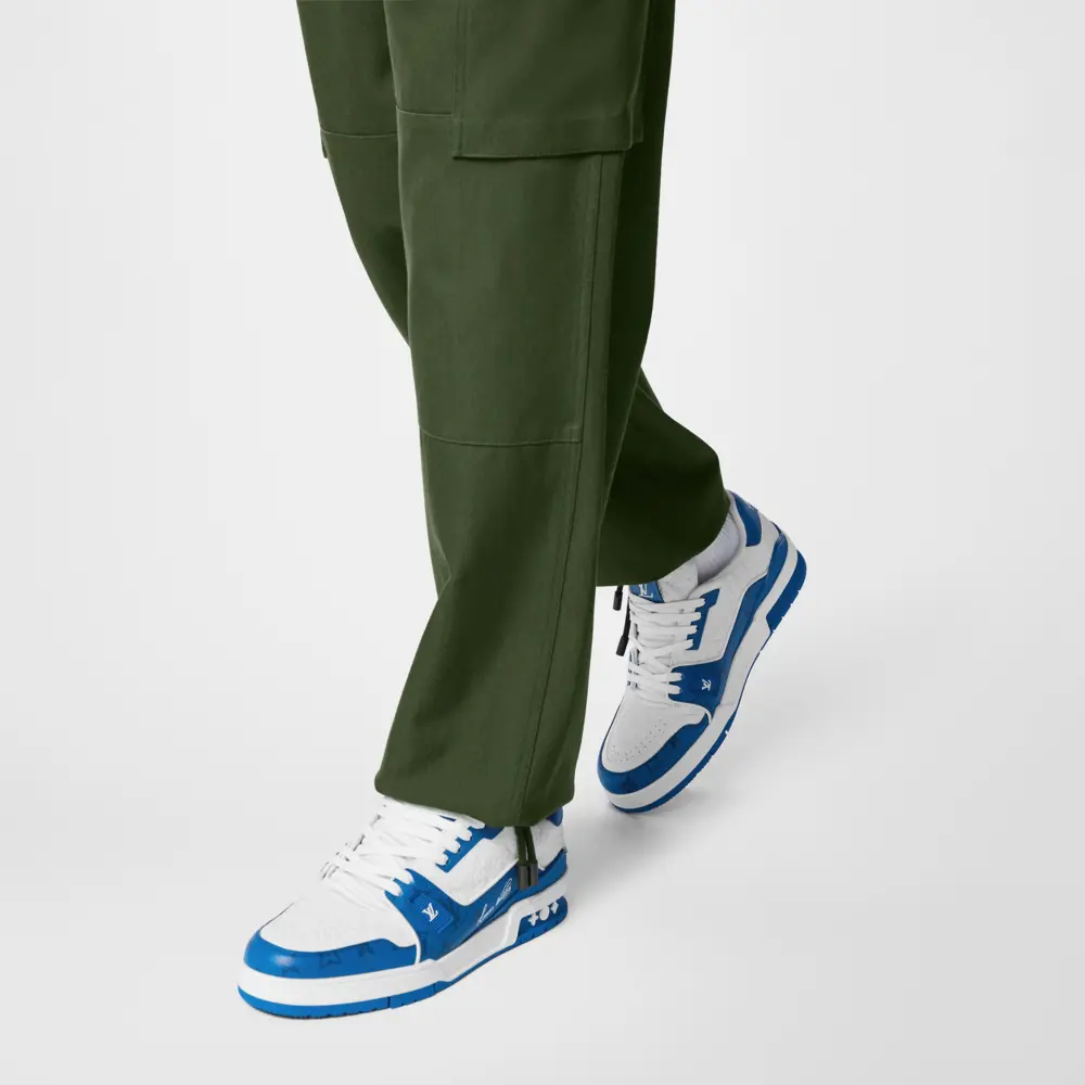 Alternative view of Giày Louis Vuitton LV Trainer ‘White Blue’ 1AANEV