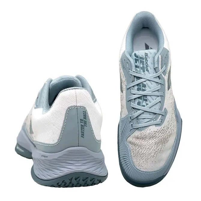 Alternative view of Giày Babolat Jet Mach III AC ‘White Dark Grey’ 3A0S25B629-1107