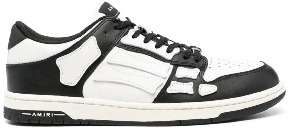 Giày Amiri Skel High Tops ‘Black White’ PXMFS001-004