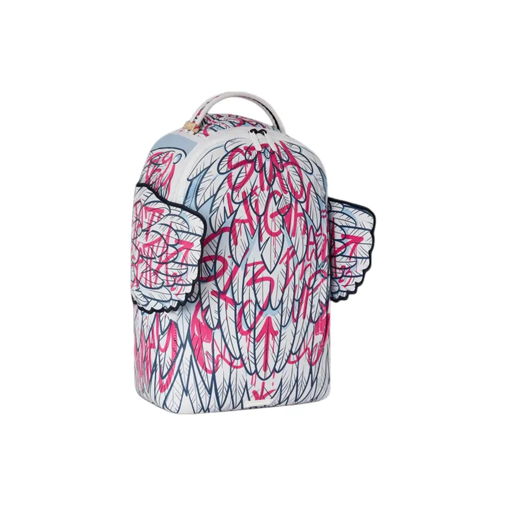 Balo SPRAYGROUND Artificial Leather 'White & Red' SD-B6216 - Ảnh 5
