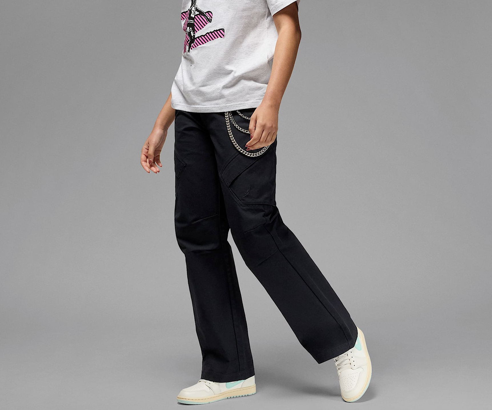 Giày Nike Air Jordan 1 Low 'Sail Igloo' DC0774-134 - Ảnh 3