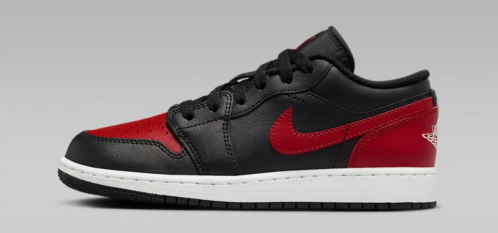 Alternative view of Giày Nike Jordan 1 Low ‘Bred Twist’ 553560-067