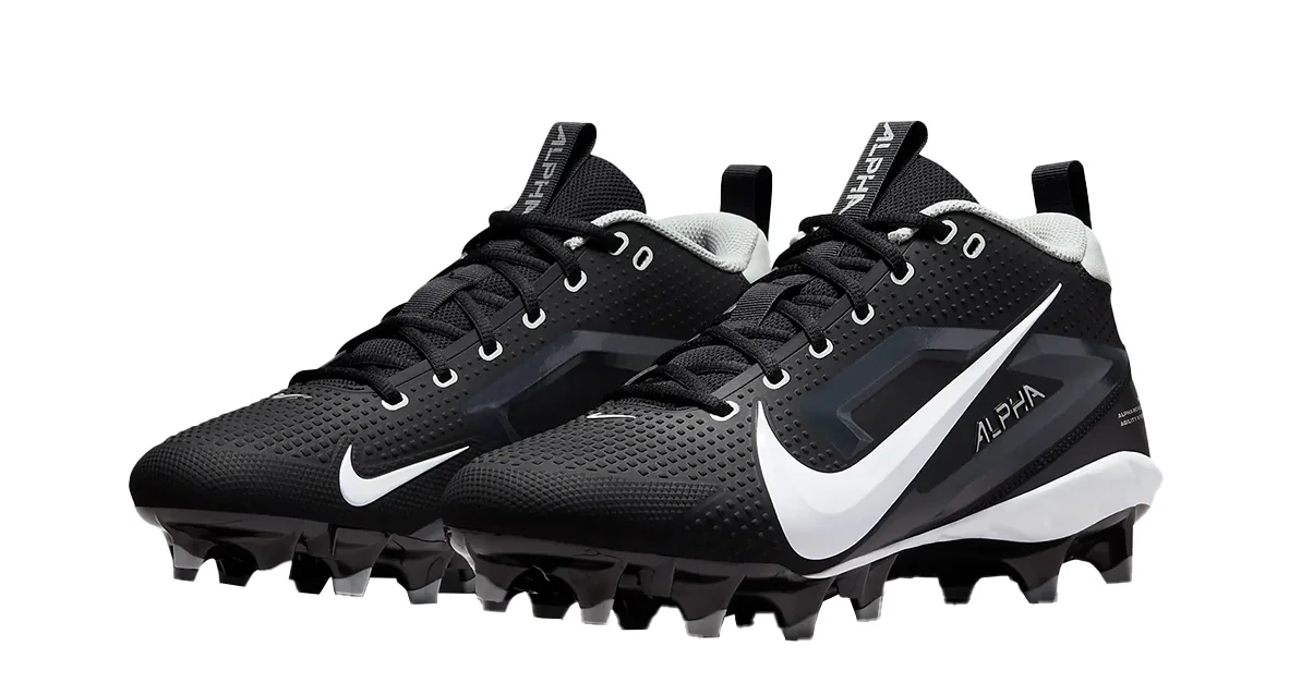 Giày Nike Alpha Menace 4 Varsity ‘Black Silver’ FN0027-002 - Ảnh 2