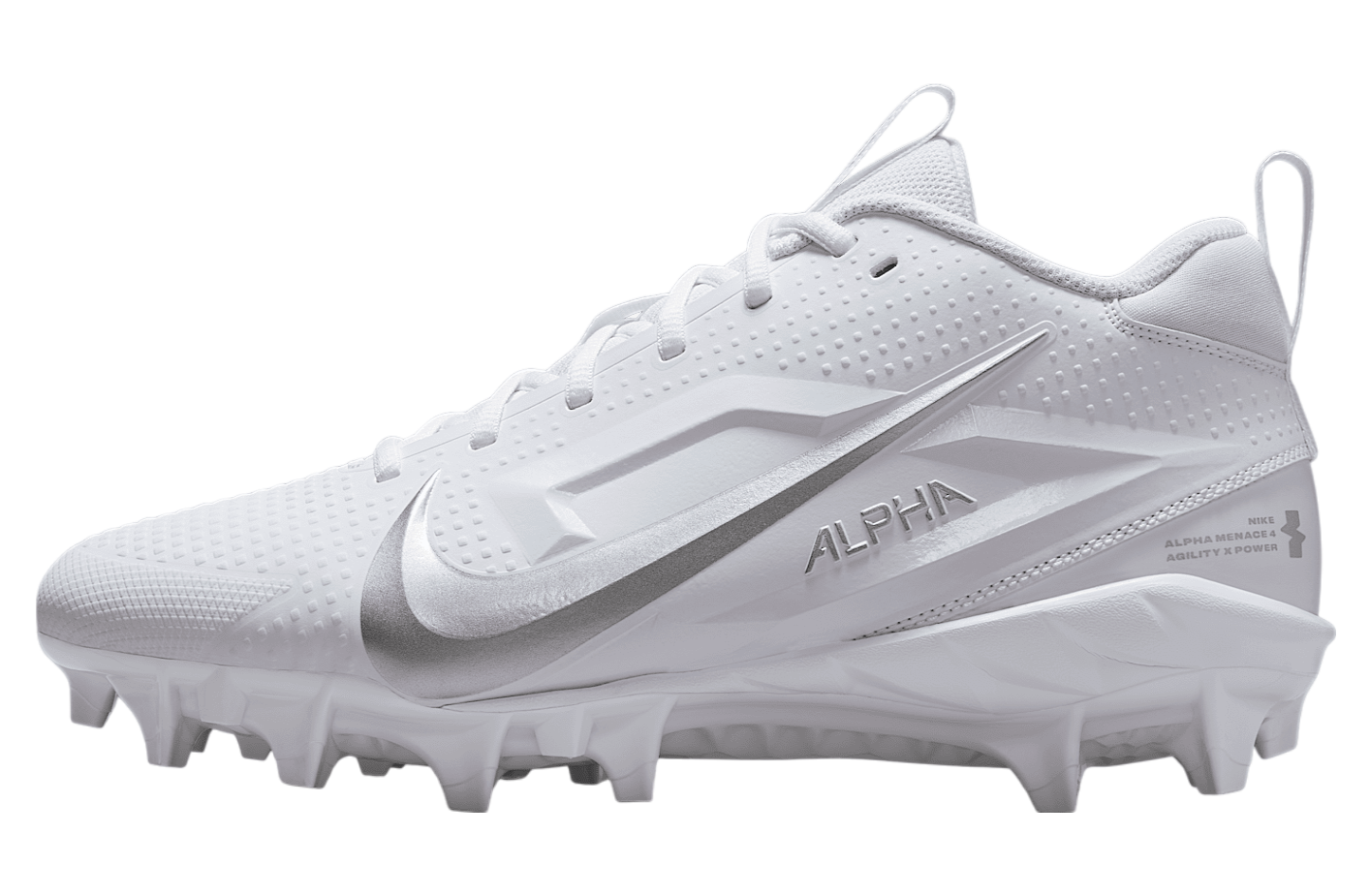 Giày Nike Alpha Menace 4 Varsity ‘White Silver’ FN0027-101 - Ảnh 2