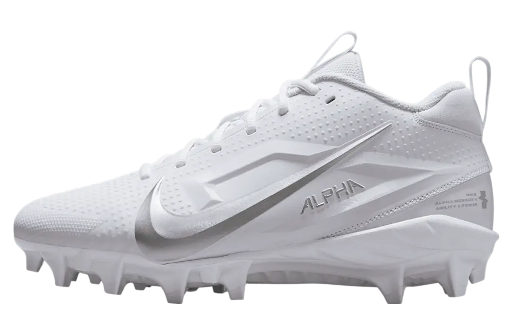 Alternative view of Giày Nike Alpha Menace 4 Varsity ‘White Silver’ FN0027-101