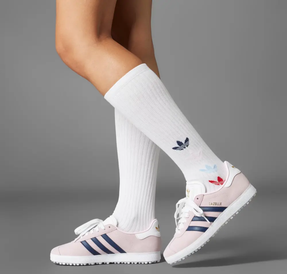 Alternative view of Giày Adidas Gazelle Spikeless Golf ‘Pink Night Indigo’ JI3941