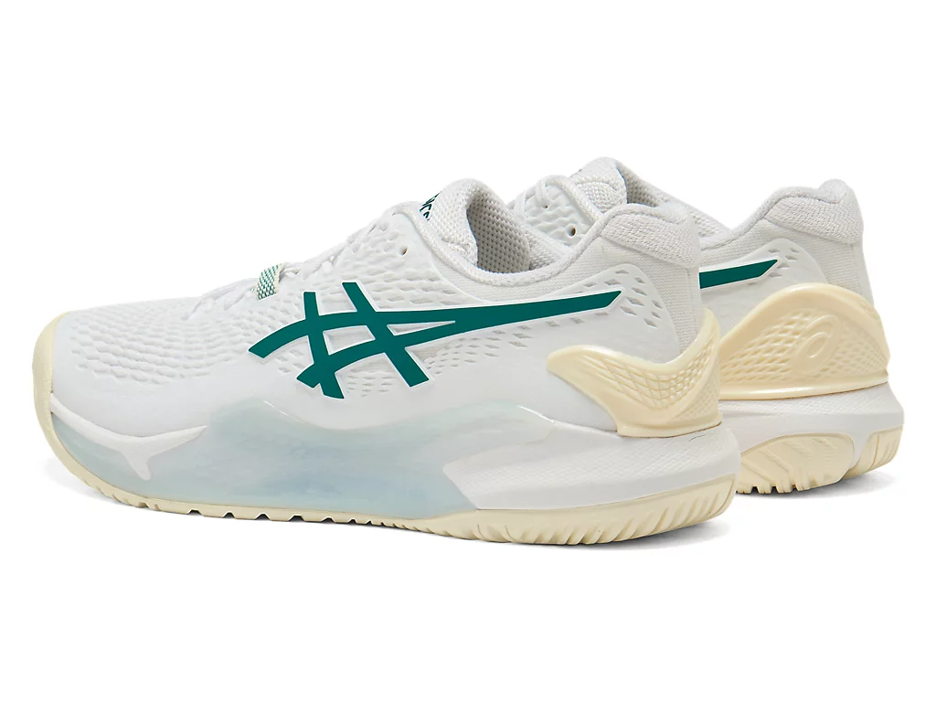 Giày Asics Gel-Resolution 9 ‘White Pitch Green’ 1041A435-101 - Ảnh 3