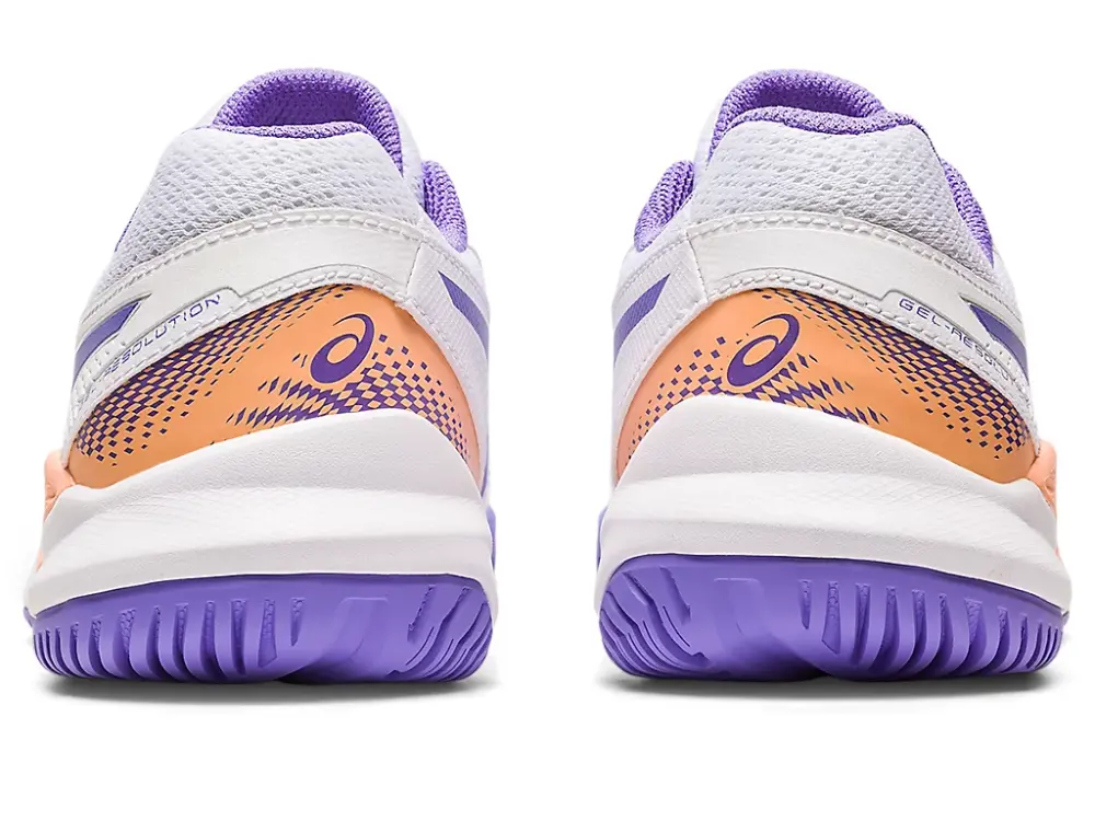 Giày Asics Gel-Resolution 9 GS ‘White Amethyst’ 1044A067-101 - Ảnh 5