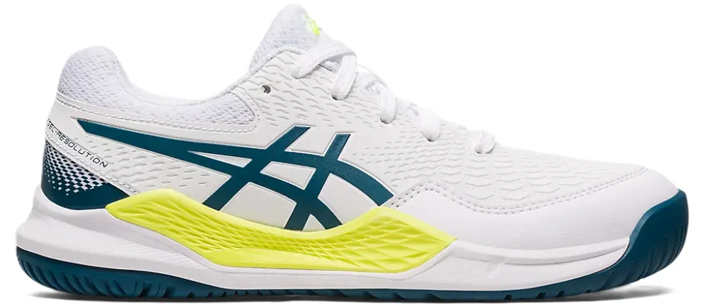 Giày Asics Gel Resolution 9 GS ‘White Restful Teal’ 1044A067-102
