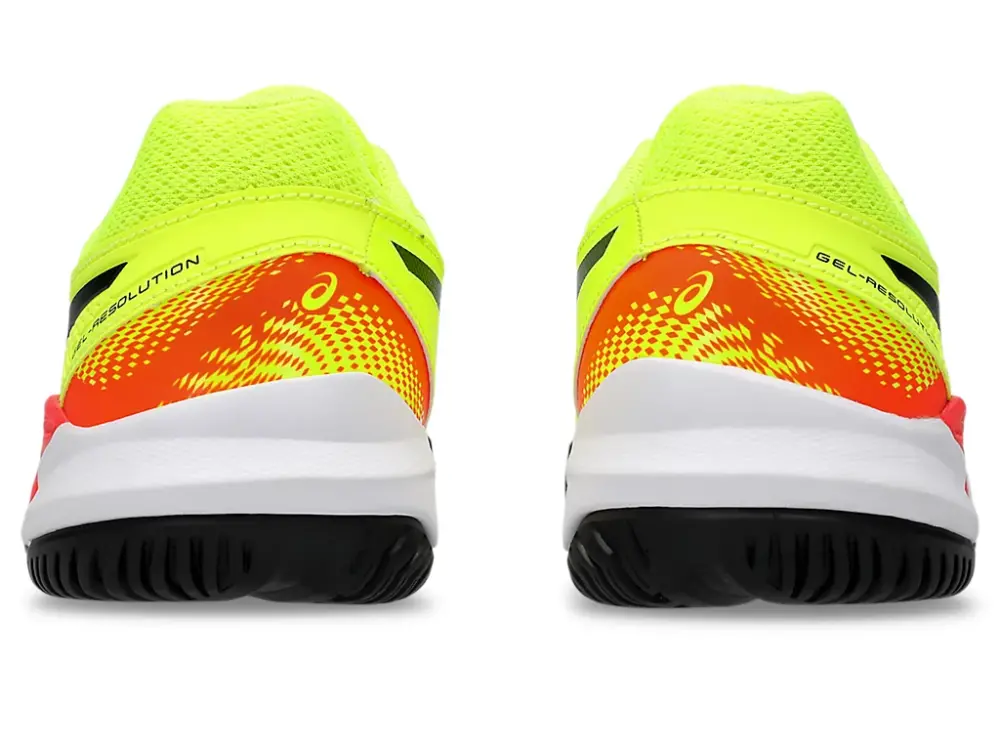 Giày Asics Gel-Resolution 9 GS ‘Safety Yellow Black’ 1044A067-750 - Ảnh 7