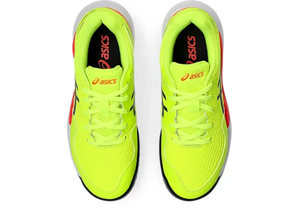 Giày Asics Gel-Resolution 9 GS ‘Safety Yellow Black’ 1044A067-750 - Ảnh 5