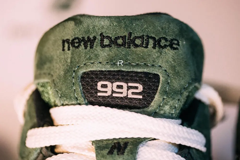 Giày New Balance JJJJound x 992 Made in USA ‘Mossy Green’ M992JJ - Ảnh 6
